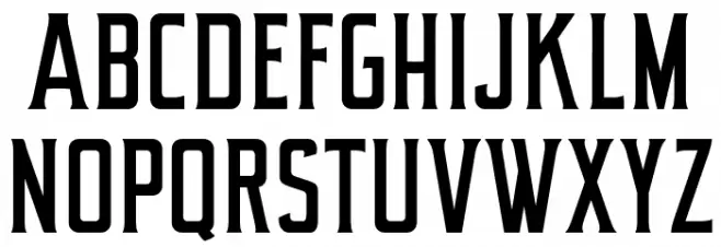 RosterineDEMO Schriftart Groß