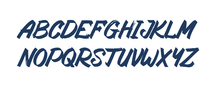 Rostering Brush Lowercase