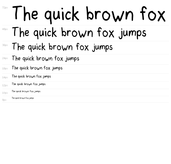 Rostext Regular Waterfall