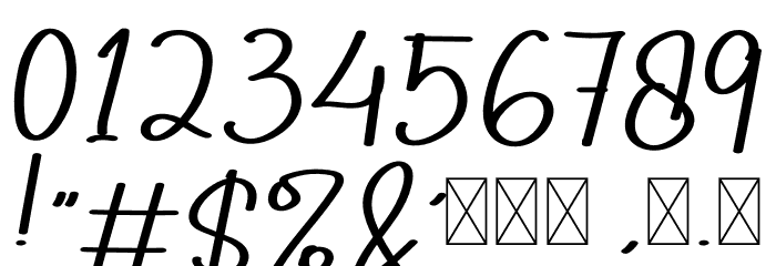 Rosther Font OTHER CHARS
