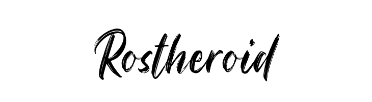 Rostheroid  Free Fonts Download