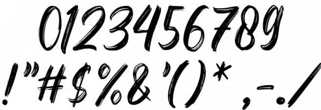 Rostheroid Font OTHER CHARS