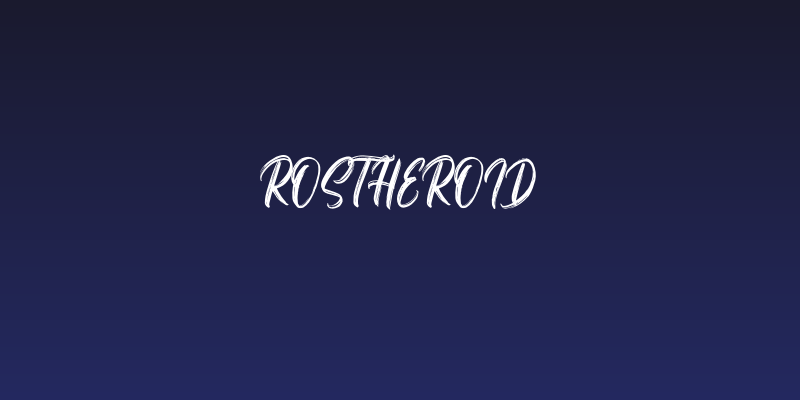 Rostheroid Social Header