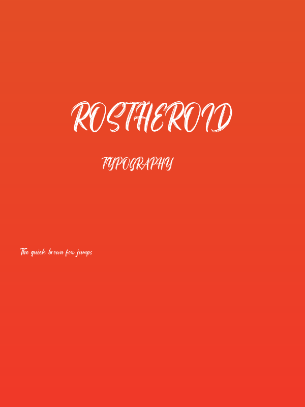 Rostheroid Poster