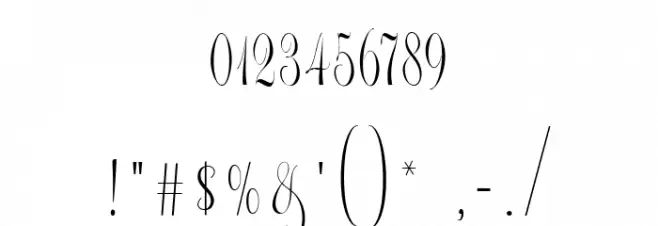 Rostina-Regular Font OTHER CHARS