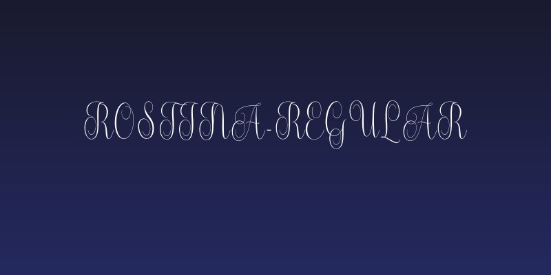 Rostina-Regular Social Header