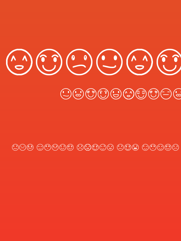 Rostros y emociones Poster