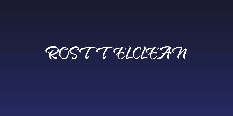 RosttelClean Social Header