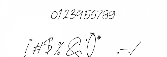 Rosyitha Font OTHER CHARS