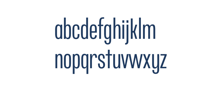 Rotan Regular Lowercase