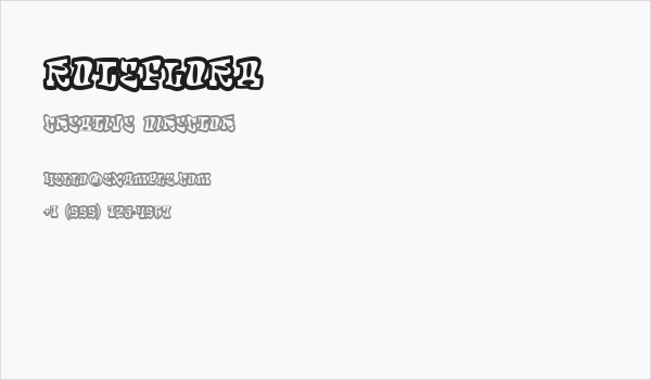 RoteFlora Business Card