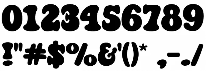 Roter Hoody Regular Font OTHER CHARS