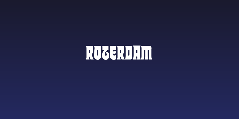 Roterdam Social Header
