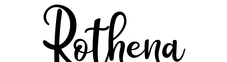Rothena  Frei Schriftart Herunterladen