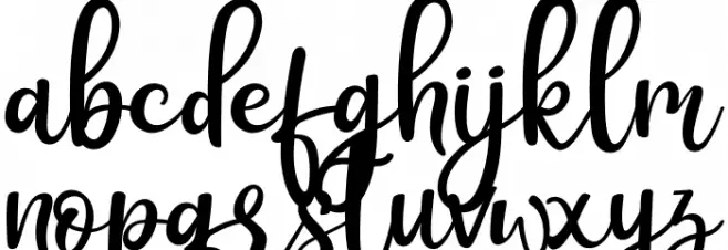 Rothena Font LOWERCASE