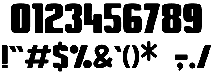 Rothenberg Font OTHER CHARS