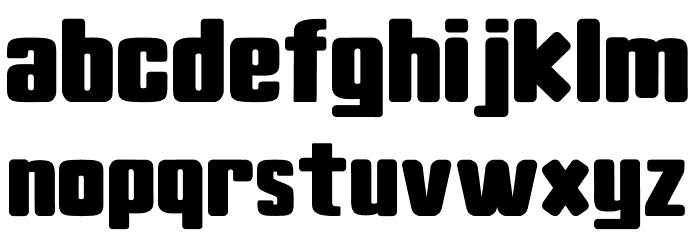 Rothenberg Font LOWERCASE