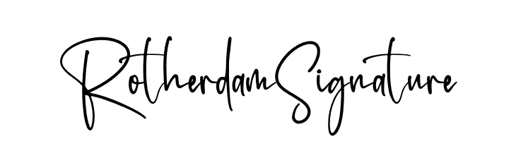 Rotherdam Signature  नि: शुल्क फ़ॉन्ट्स डाउनलोड