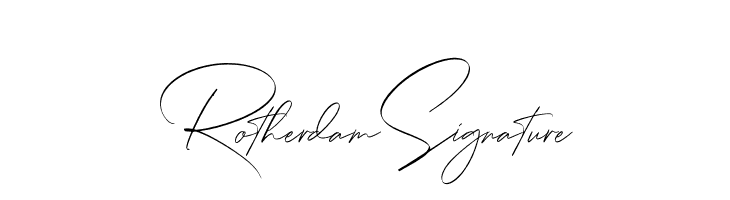 Rotherdam Signature  Frei Schriftart Herunterladen