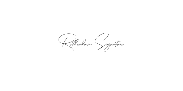 Rotherdam Signature Logo
