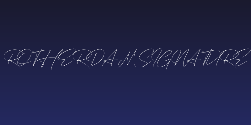 Rotherdam Signature Social Header