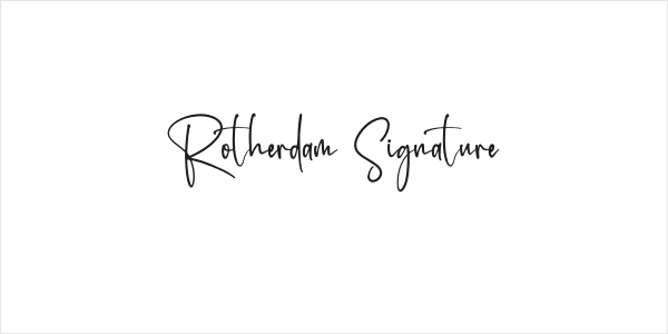 Rotherdam Signature Logo