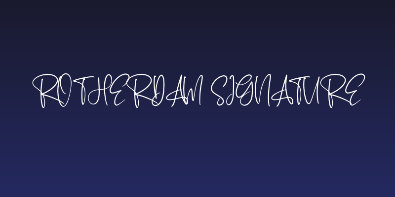 Rotherdam Signature Social Header