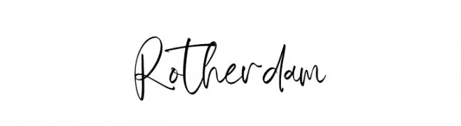 Rotherdam  免费字体下载
