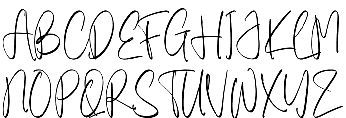 Rotherdam Font UPPERCASE