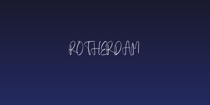Rotherdam Social Header