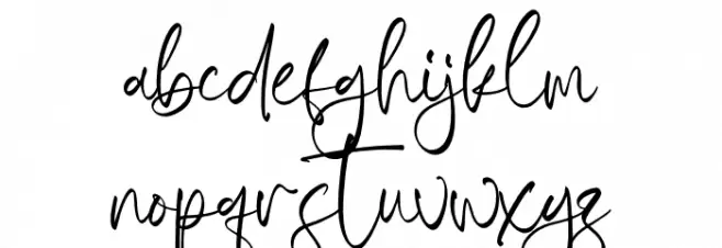 Rotherdam 字体 小写
