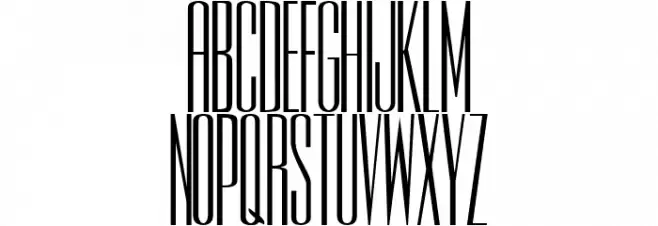 Rothman Plain Шрифта ВЕРХНИЙ