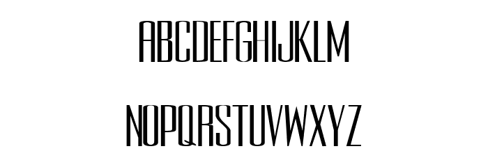 Rothman Plain Font LOWERCASE