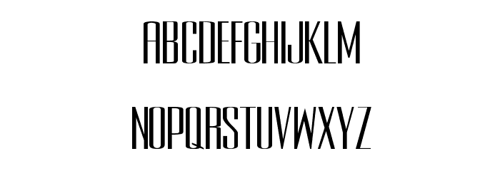 Rothman Plain Font LOWERCASE