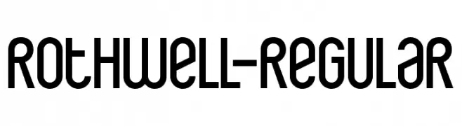 Rothwell-Regular  Frei Schriftart Herunterladen