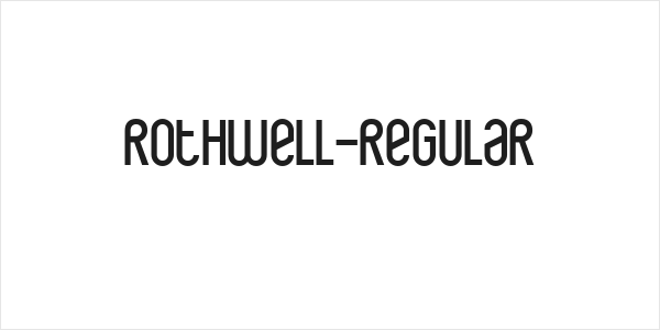Rothwell-Regular Logo