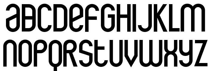 Rothwell-Regular フォント 小文字