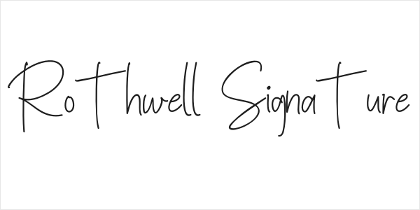 Rothwell Signature Logo