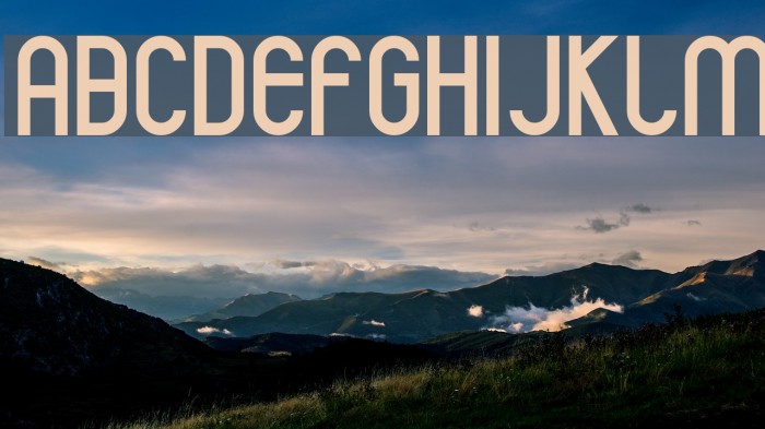Rothwell Font examples