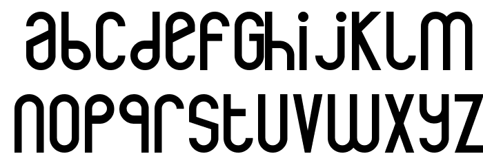 Rothwell Font LOWERCASE