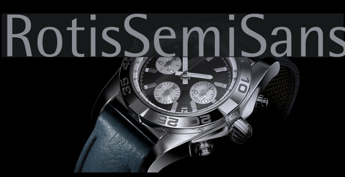 RotisSemiSans Example 3