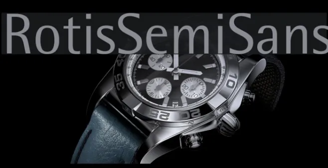 RotisSemiSans Example 3
