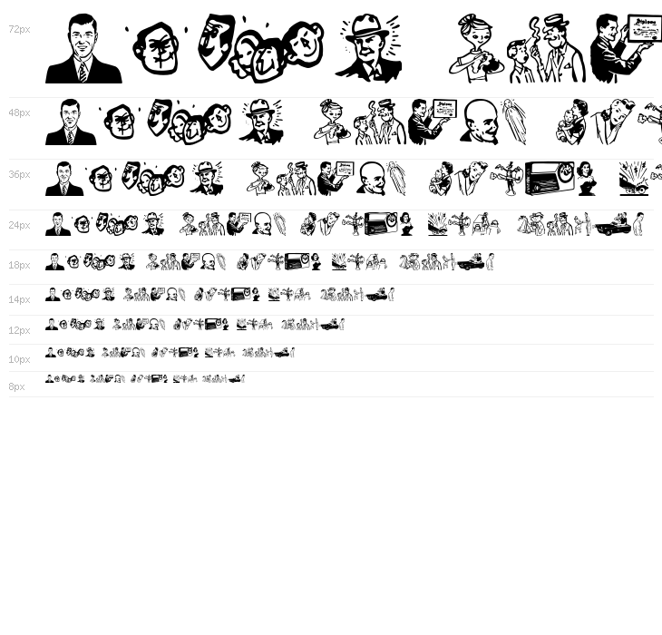 Rotodesign Dingbats Waterfall