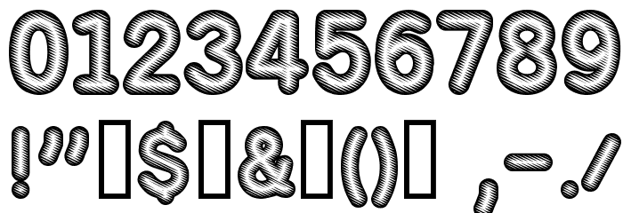 Rotondo Silver Font OTHER CHARS