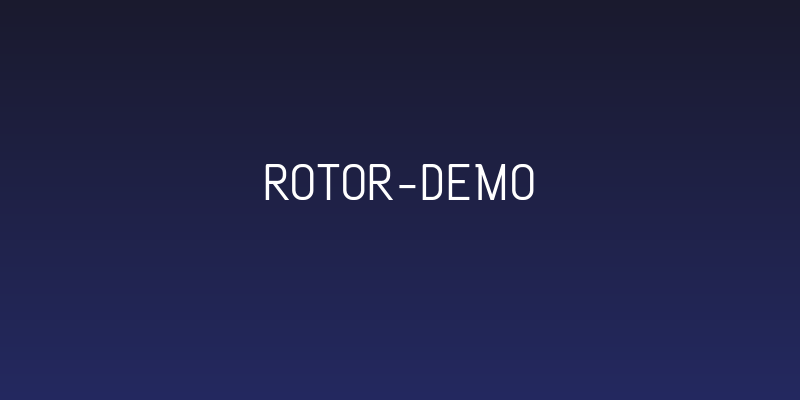 Rotor-Demo Social Header