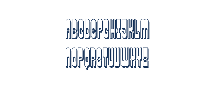 Rotor Hollow Regular Lowercase