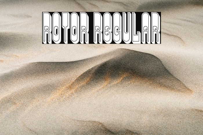 Rotor Regular Example 1