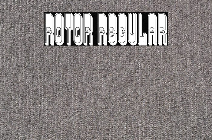 Rotor Regular Example 3