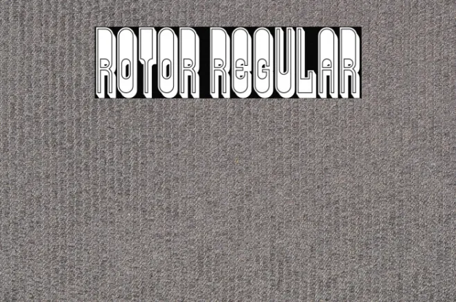 Rotor Regular Example 3