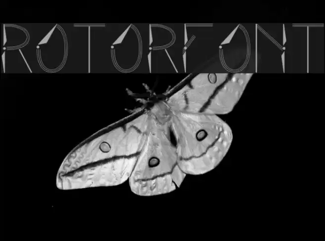 Rotor Font examples